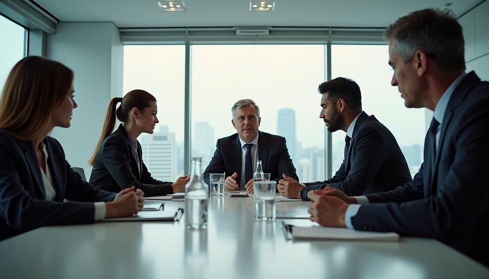 Executive leadership pressure and decision-making lab